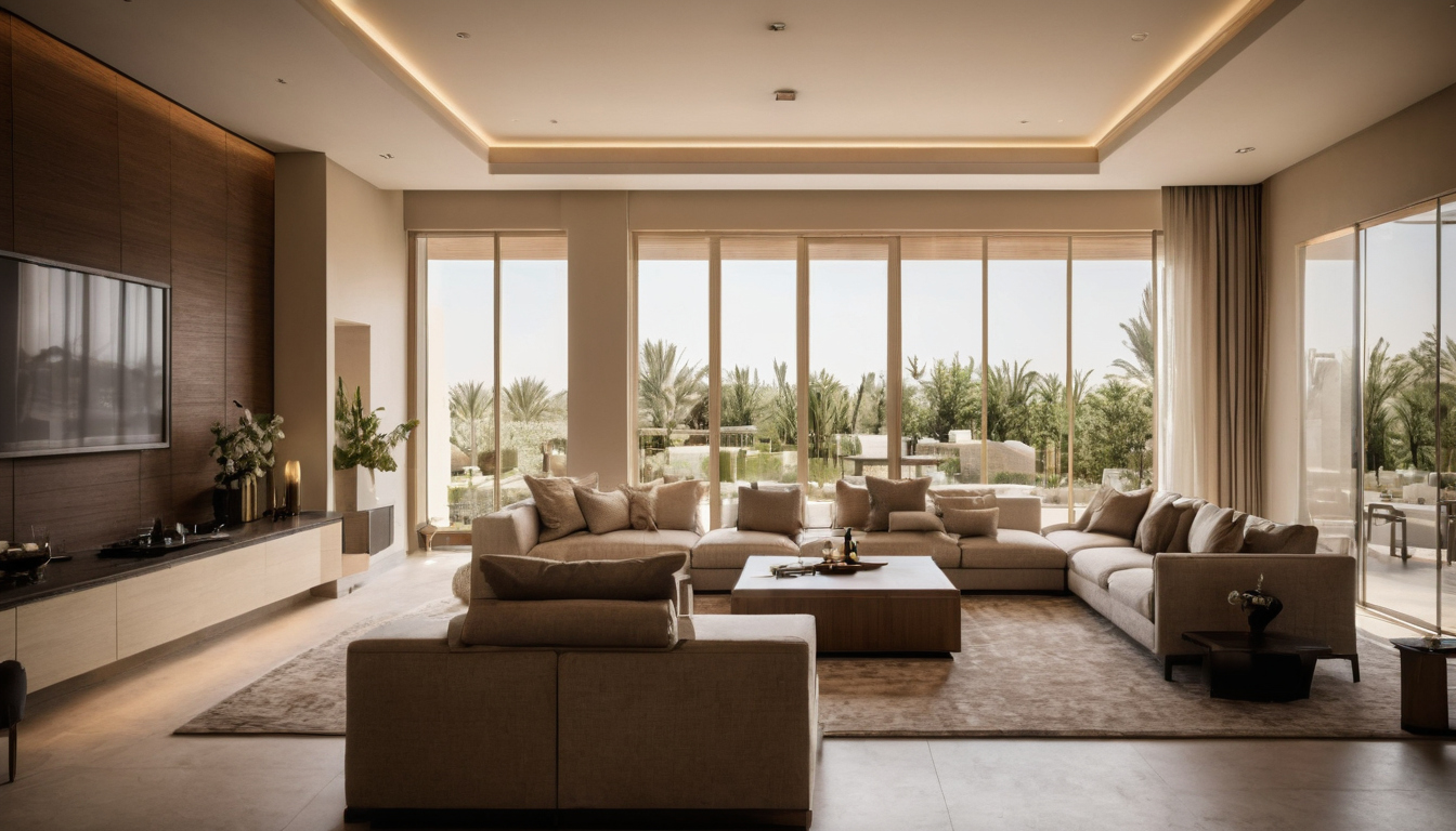 Luxury interior image showing A Riyadh villa privacy plan should separate guest, family and service movement before facade or finishes are approved